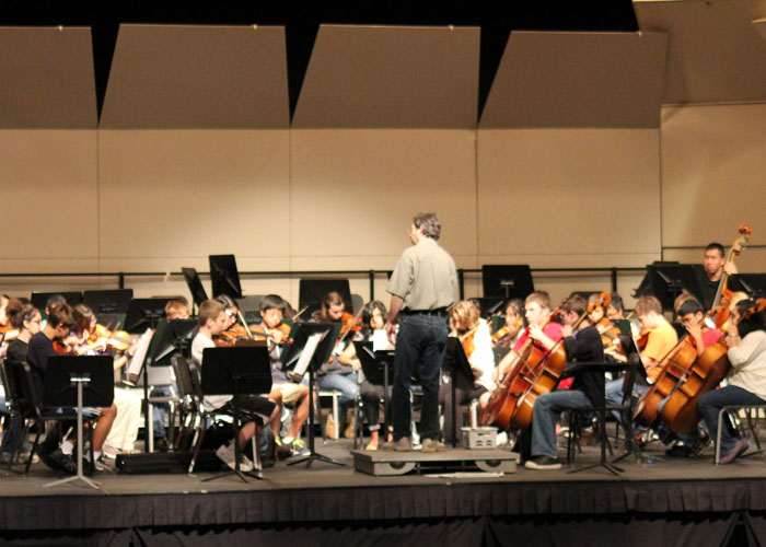 Niles West First Combined Orchestra and Choir Holiday Concert