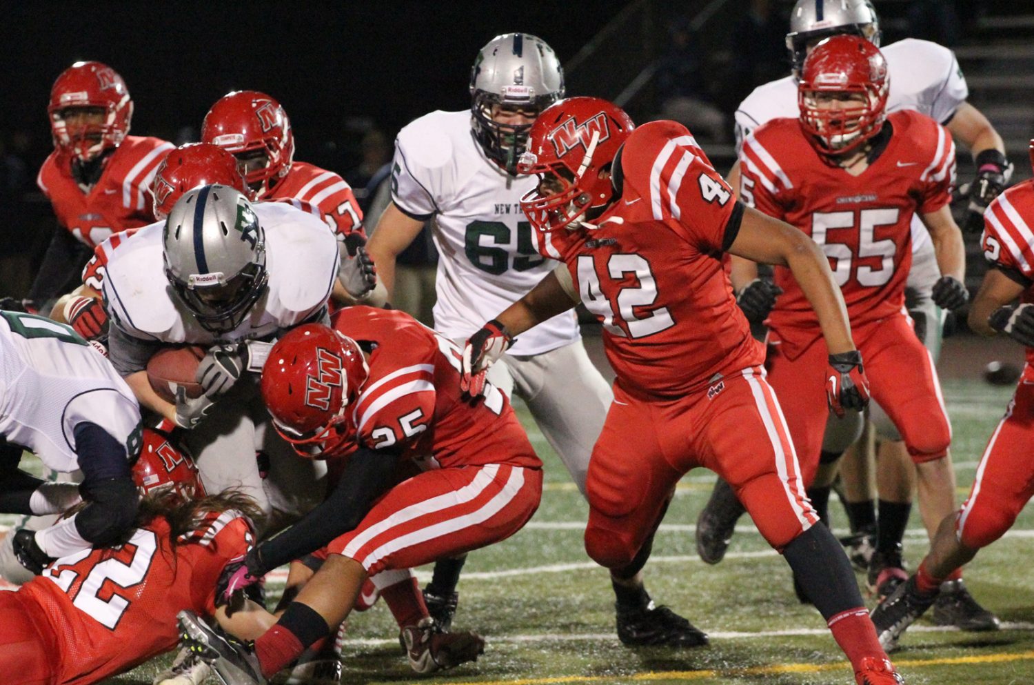 Niles West Marred by Turnovers, Loses to New Trier