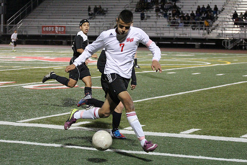 Wolves Beat Vikings on the Soccer Field