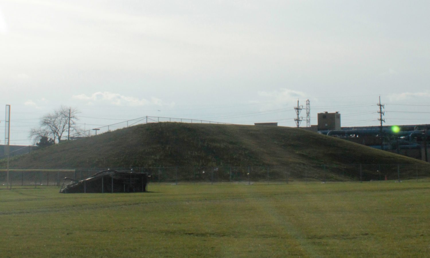 Work Continues on the New Conditioning Hill