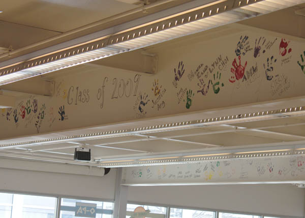 Senior Hand Prints to Take Place in the Student Commons