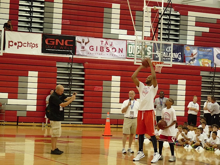 Taj Gibson Made a Slam Dunk With His Training Camp at West