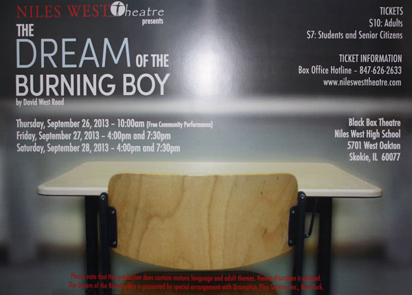 NWTheatre to Perform The Dream of the Burning Boy