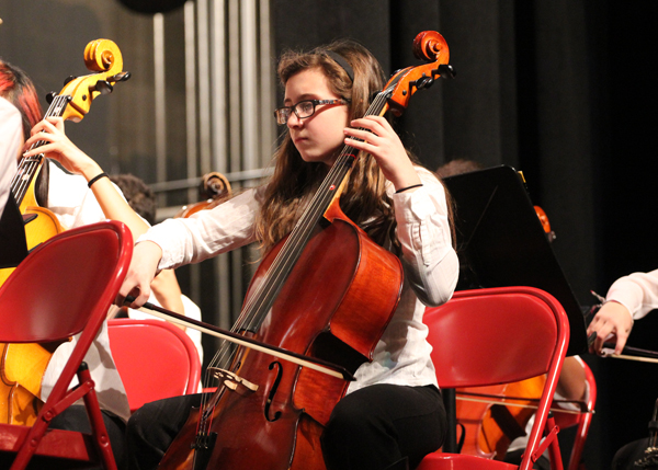 Middle School Orchestras Experience the U of I Orchestra Clinic