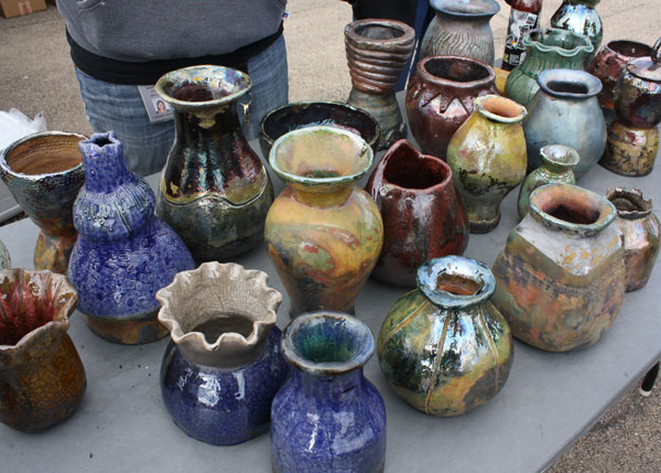 Ceramics Students Experience Raku Pottery