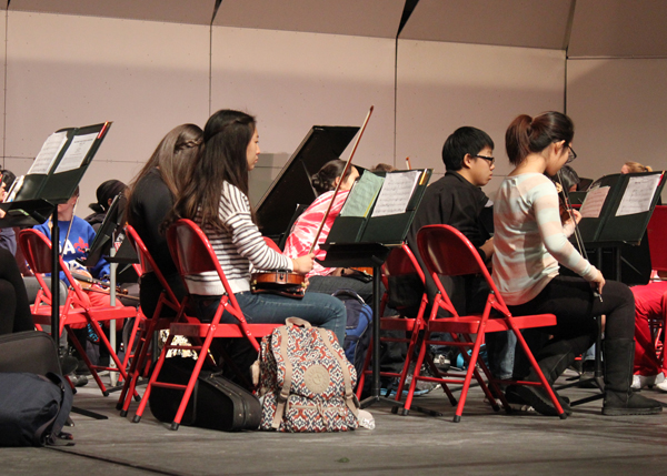 Junior High Students Attend Orchestra Clinic