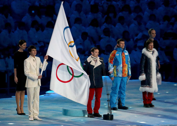 Opening of the 2014 Olympics in Sochi