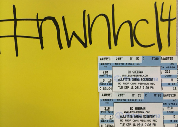 Contest: Use #nwnhc14 for a Chance to Win Ed Sheeran Tickets