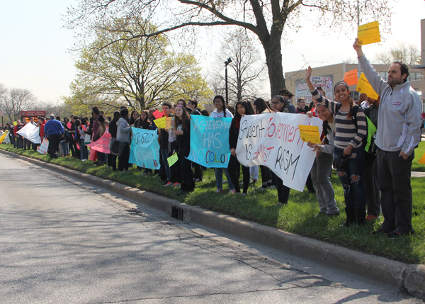 Video: Niles West Stand Up Against Racism Event