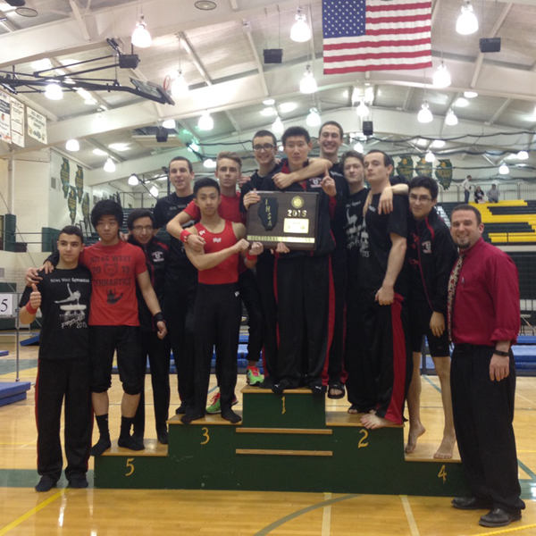 Boys Gymnastics Team Qualifies for State