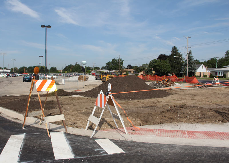 Parking Lot Construction Continues