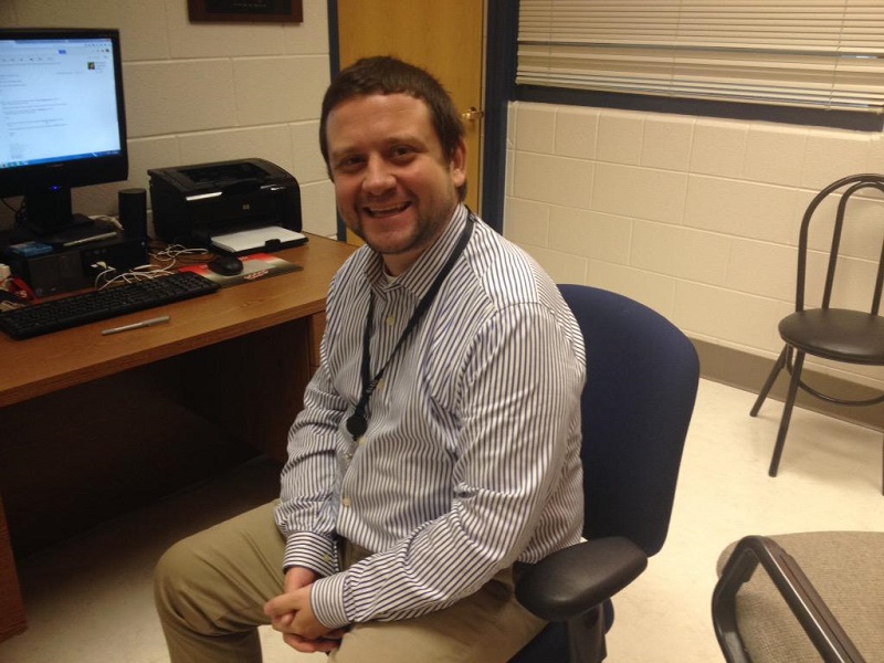 Head debate coach Eric Oddo is the new director of the newly former Communications Department. Photo by Katrina Nickell