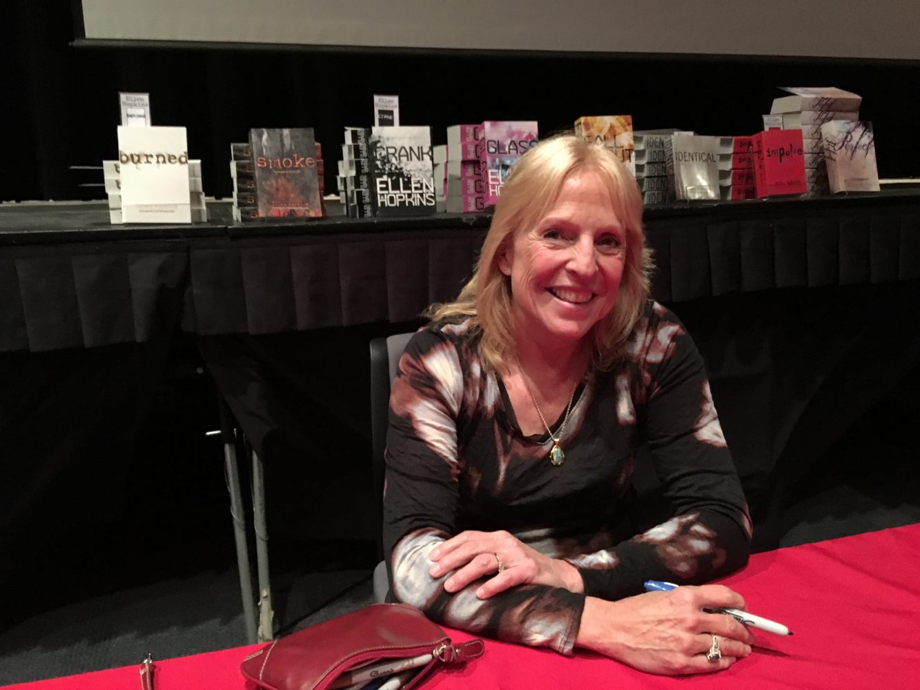 Author Ellen Hopkins Visits West