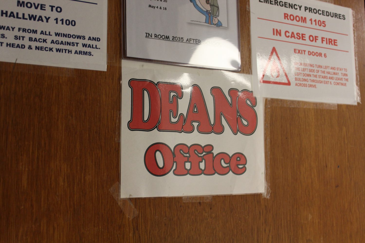 Deans Enforce Homeroom Detentions