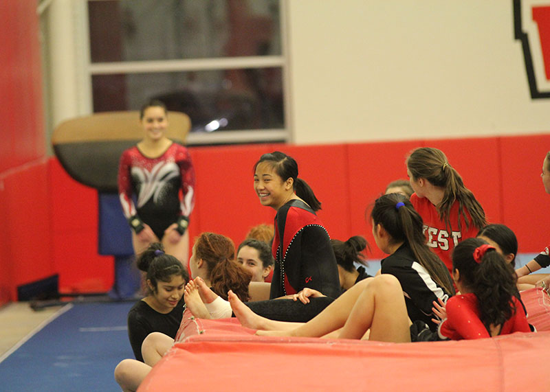 Photos: Girls Gymnastics: West vs Maine South