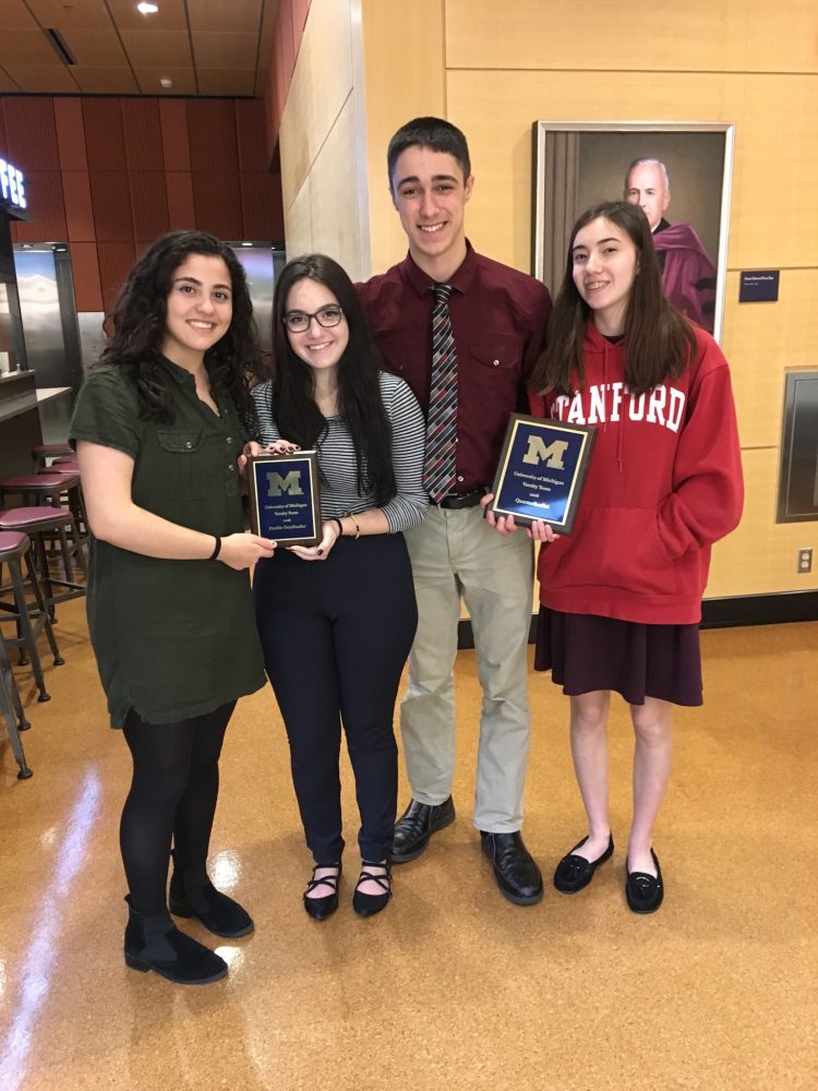 Three Niles West Debaters Named J. W. Patterson Fellows