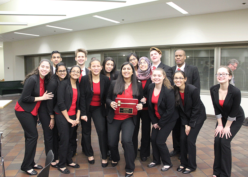 Mock Trial Wins 2nd at Skokie Invitational