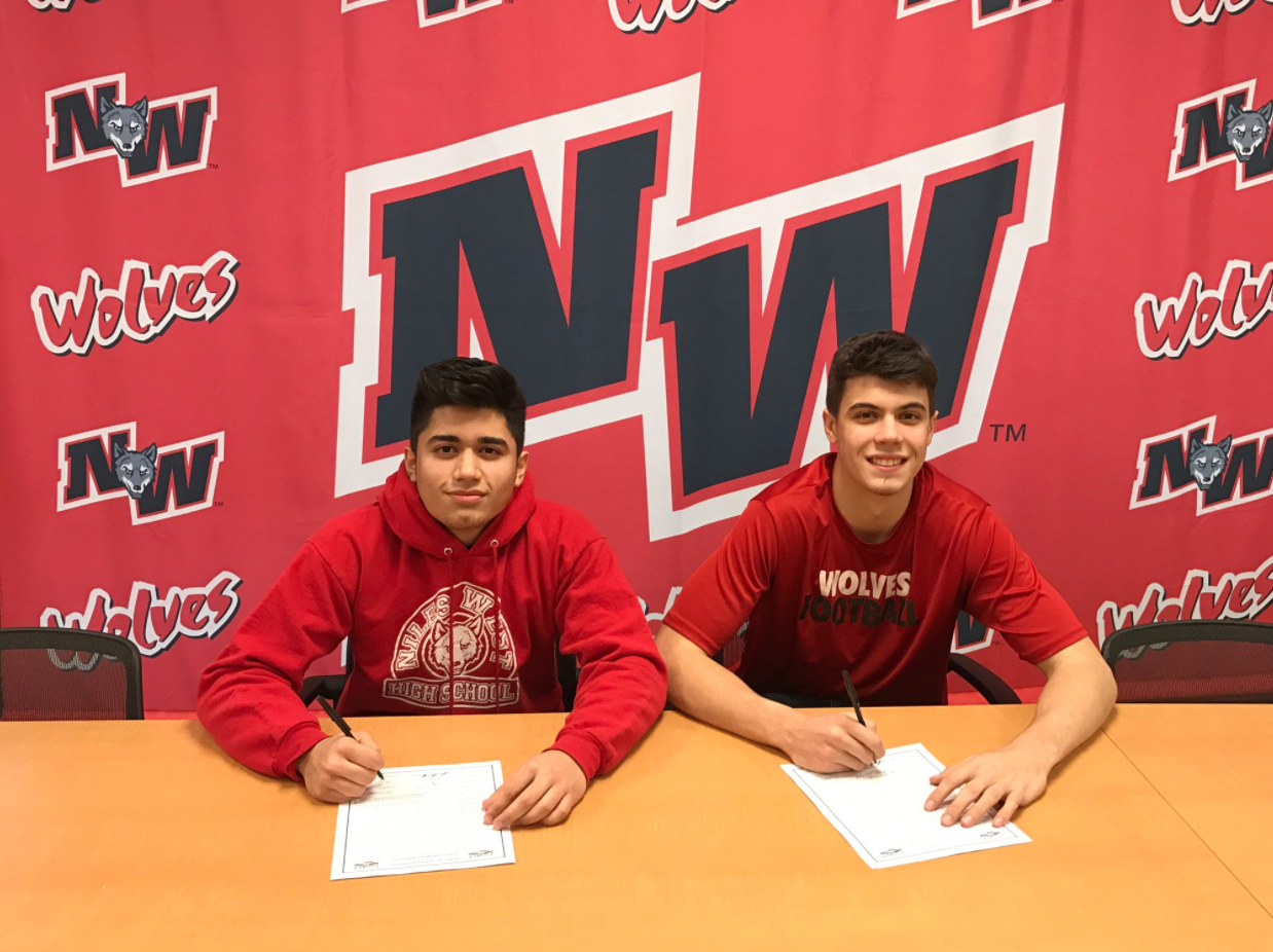 From Wolves to Eagles Niles West Athletes Participate in National