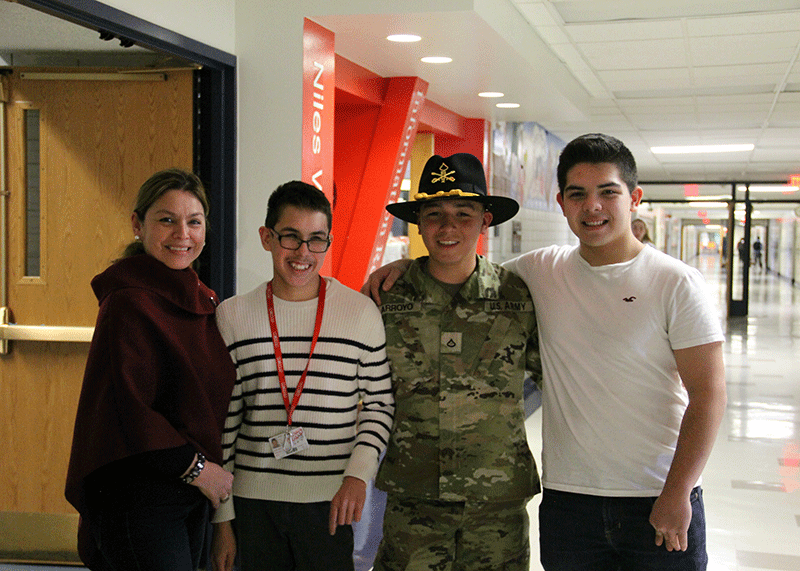 NW Alumnus Cesar Arroyo Returns Home From the Army