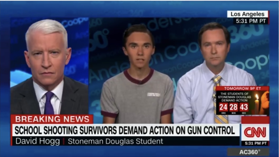 Student survivors of the high school shooting at Marjory Stonemen Douglas High School are being accused of being actors by some members of right-wing media.