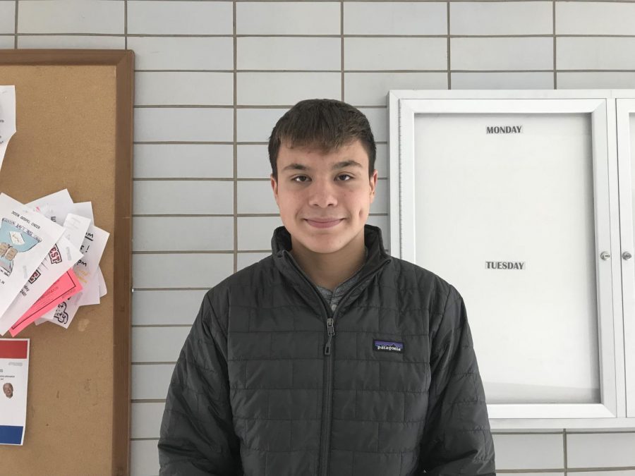 Freshman Luka Simic is preparing for his first season as a Niles West swimmer. 