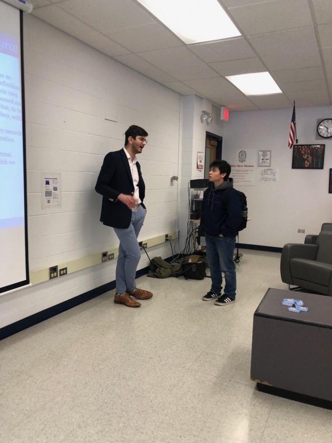 Benjamin Marcus from DC answers senior Max Babbos questions. 