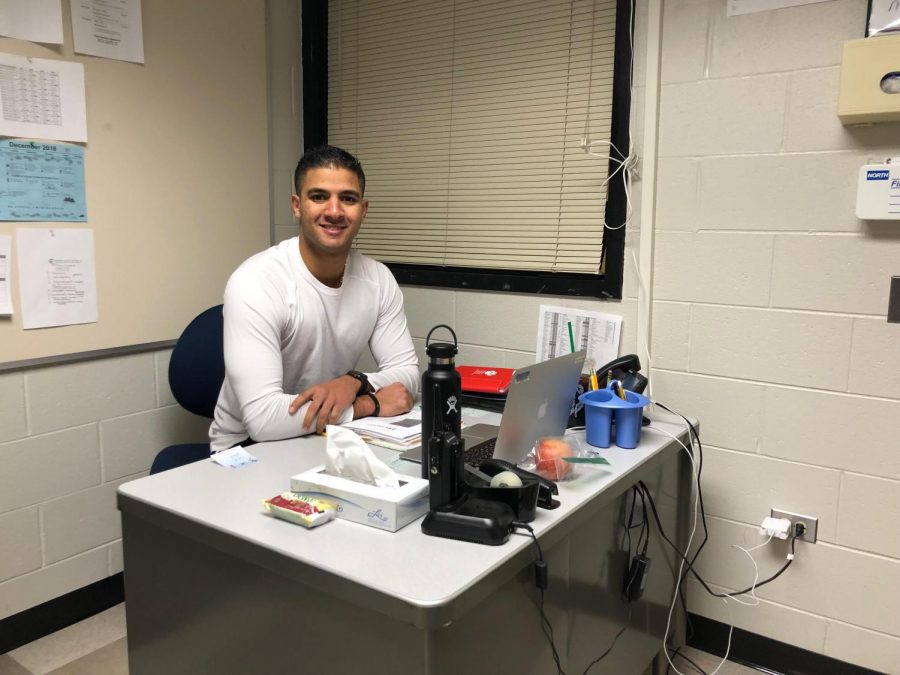 Niles West alum Amir Fakhoury is excited to teach at his former elementary school, Fairview South.