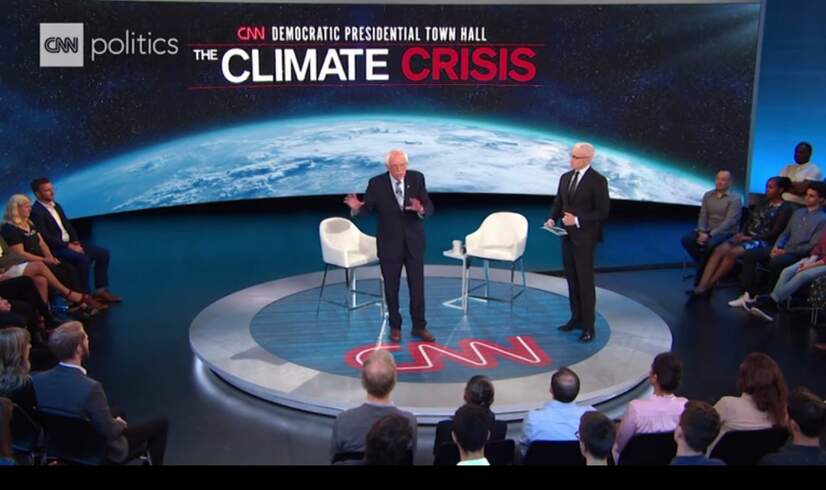 Democratic Candidates Focus on Climate Change in CNN Town Halls