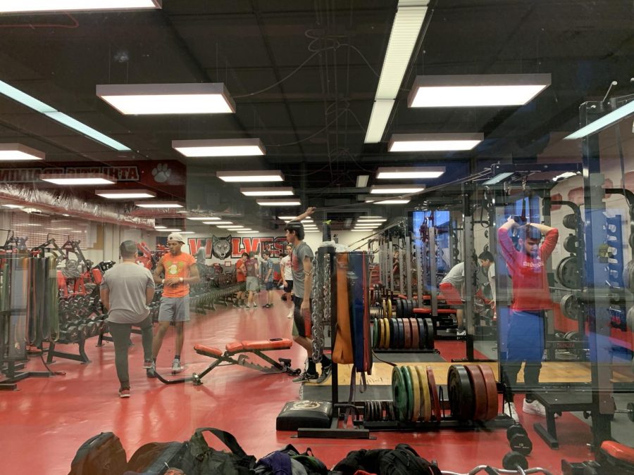 Students are now able to access the weight room after school. 