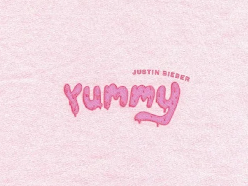 Photo cover of Justin Biebers new song Yummy. 