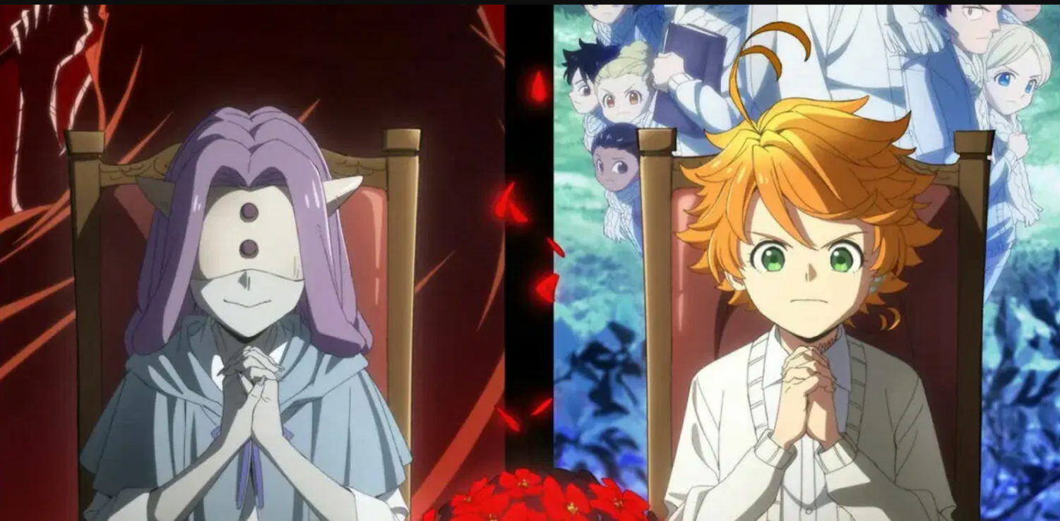 EMMA AND NORMAN FOUND THE TRUTH ABOUT ORPHANAGE.THE PROMISED NEVERLAND 