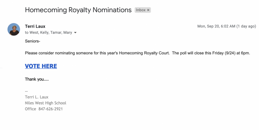 Homecoming Royalty Court Open for Nominations