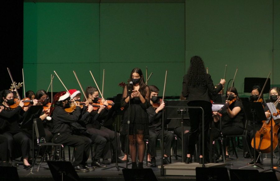 Band & Orchestra Ends the Semester with a Lively Holiday Concert
