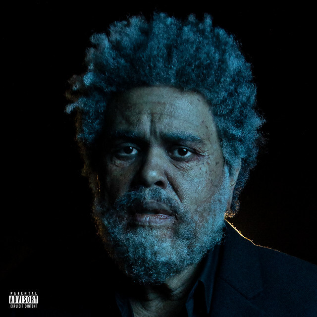 An aged Weeknd stares mournfully for the cover of Dawn FM.  