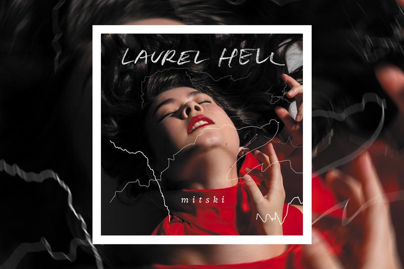 The cover to Mitskis new album, Laurel Hell.