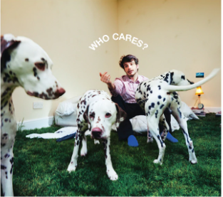 Cover for Rex Orange Countys new album, WHO CARES?