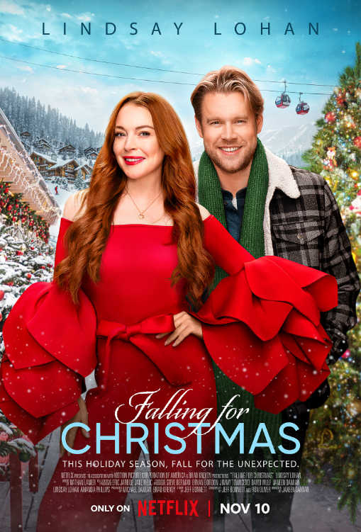 Falling for Christmas movie poster.