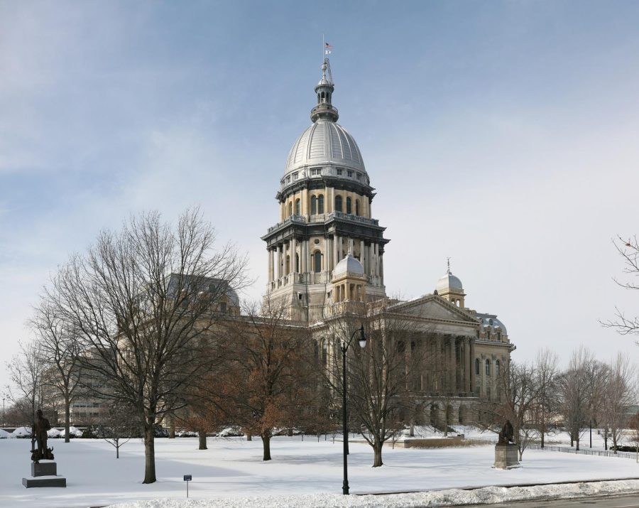 Illinois State Capitol. 