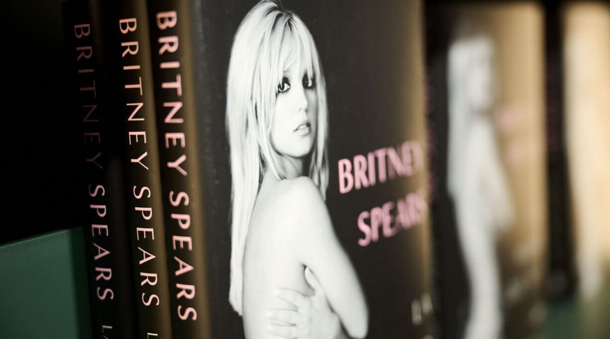 The cover of Britney Spears new book