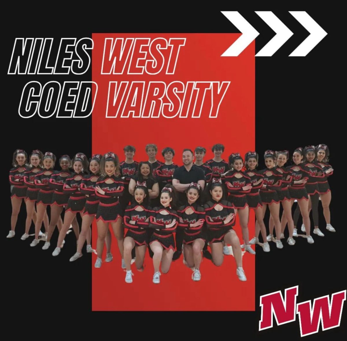 Niles+West+Cheer+Team+Shines+at+Sectionals