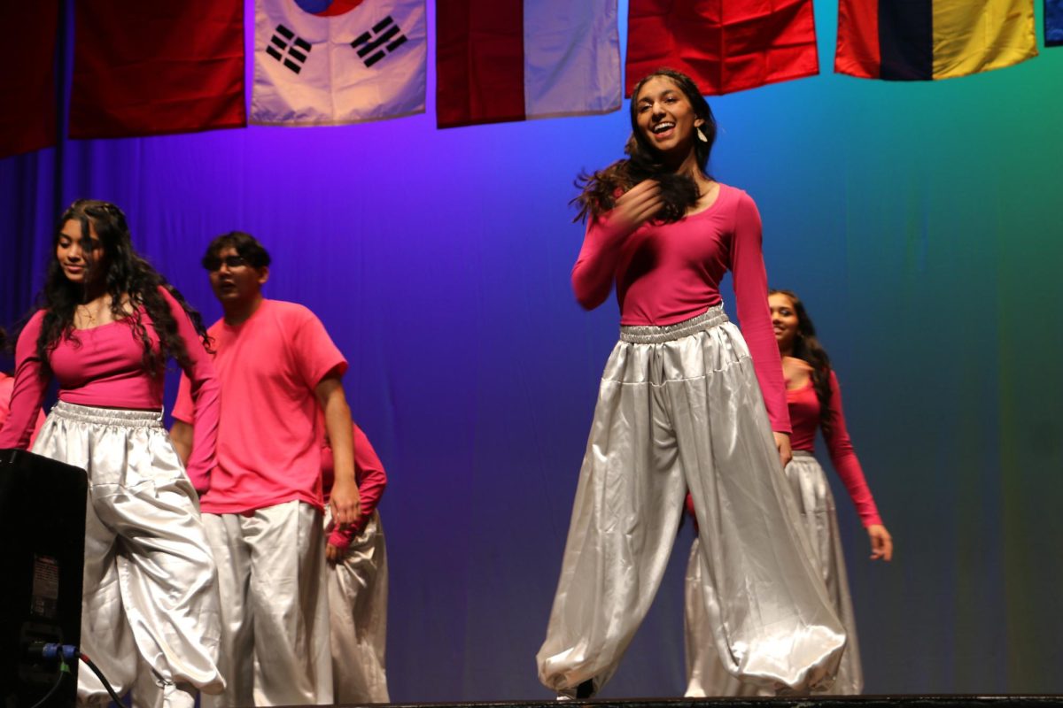 Bollywest and SASA  perform a dance highlighting South Asian culture. 