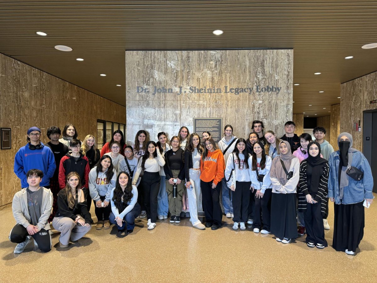 Students from the Anatomy classes who visited the Cadaver labs. 
