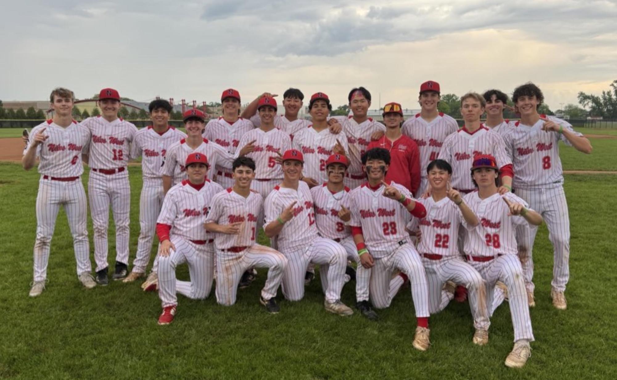Niles West Baseball Team Clinches CSL North Conference Title After 37-Year Drought