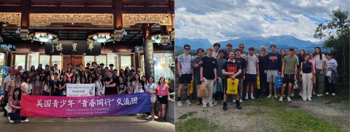 Summer German and Chinese class field trips.