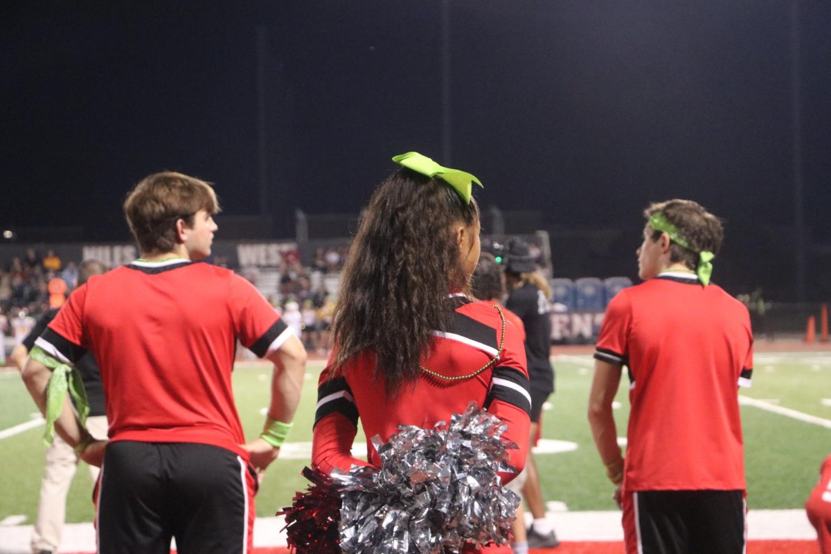 Niles West hosts a mental health awareness game during which students show their support by wearing lime green clothes and accessories.