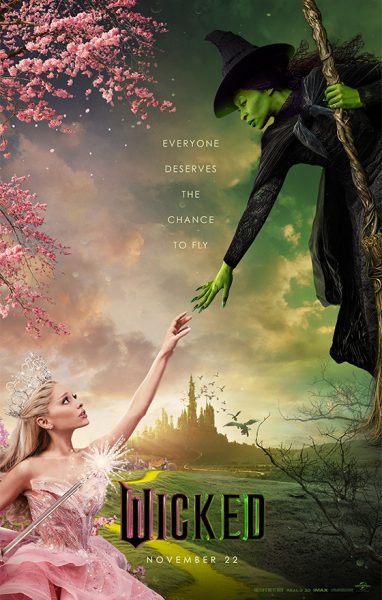 Official poster for Wicked, via universalpictures.com