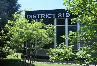 District 219 building.