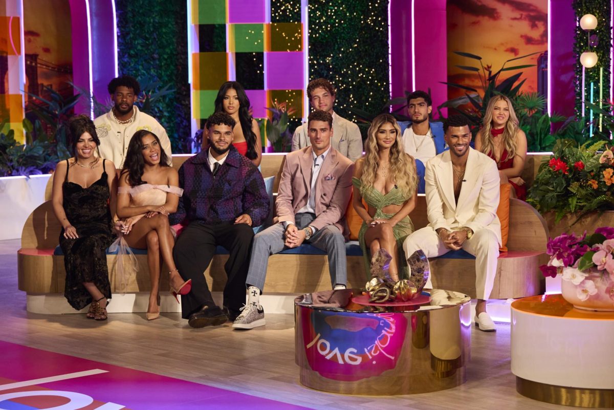 Love Island season 7 contestant sit together as they go through what happened while they spent their time in Fiji. 