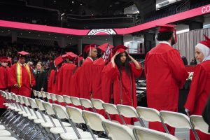 The Niles West 64th Annual Commencement Ceremony took place on May 25 in Welsh-Ryan Arena at Northwestern University. 