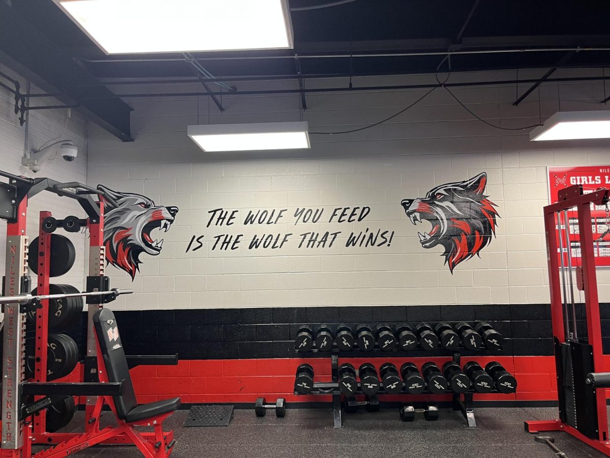 A new mural is added to the weight room along with a few other new additions.